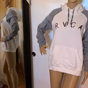 RVCA. Fleece hoodie. Medium. Gently used.